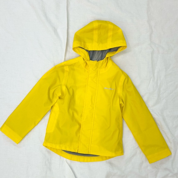 Eddie Bauer Kids' Yellow Rain Slicker - Picture 5 of 10